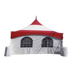 20x20 Red & White Tent