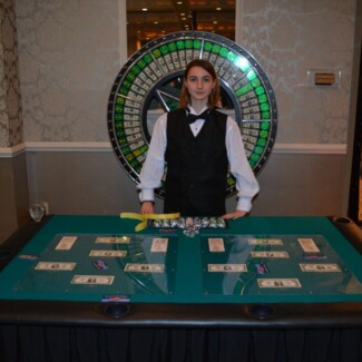 women at Money Wheel